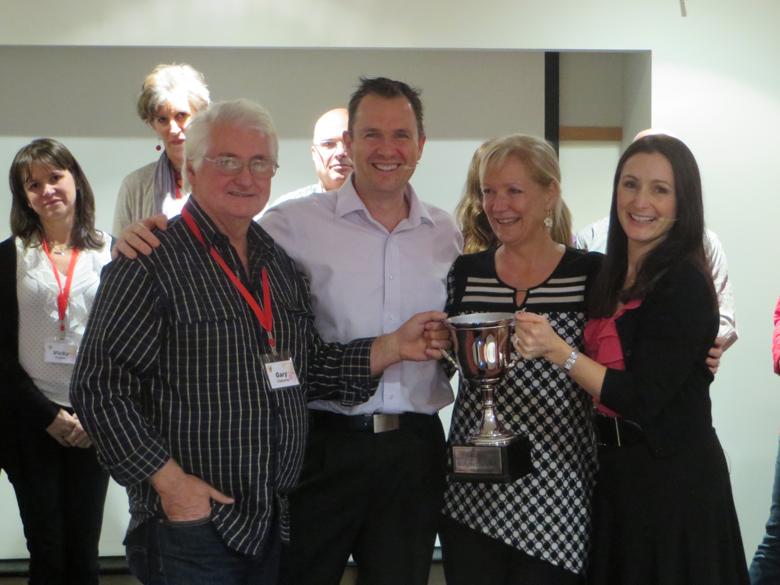 Gary and Lucy Walter with Matt and Liz Raad from the eBusiness Institute