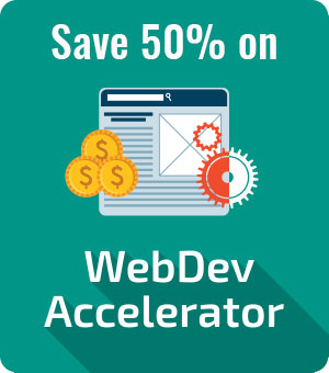  WebDev Accelerator course discount coupon